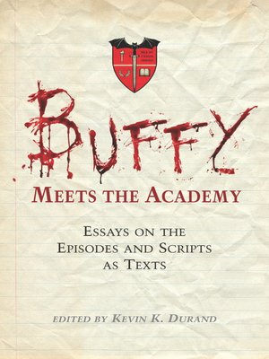 cover image of Buffy Meets the Academy
